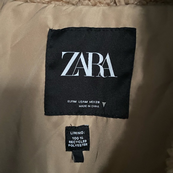 Zara Teddy Coat - Picture 4 of 4